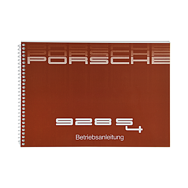Porsche Instructieboekje voor 928 S4 (Engels) – modeljaar 1987