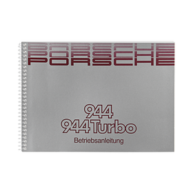 Porsche Instructieboekje voor 944 II, 944 Turbo (DE) – modeljaar 1989