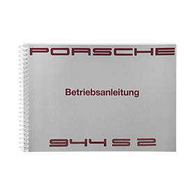 Porsche Instructieboekje voor 944 S2 (Duitstalig) – modeljaar 1991