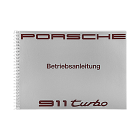Porsche Instructieboekje voor 911 Turbo (Engels) – modeljaar 1991
