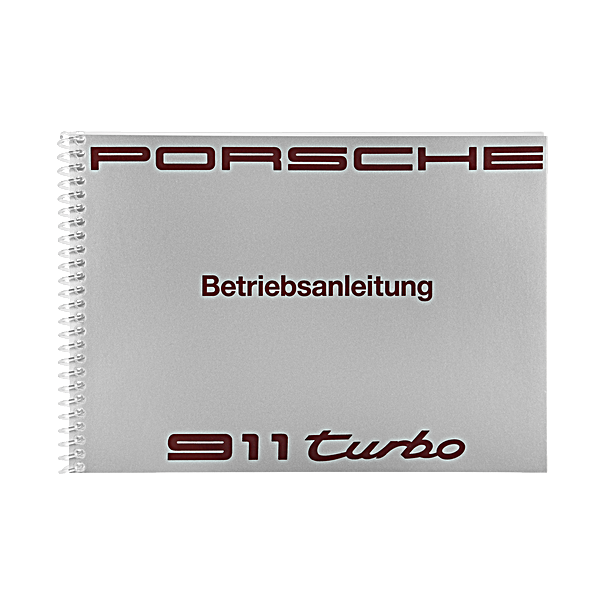 Porsche Instructieboekje voor 911 Turbo (Engels) – modeljaar 1991