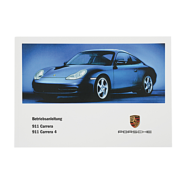 Porsche Instructieboekje voor 996 (Nederlands) – modeljaar 2000