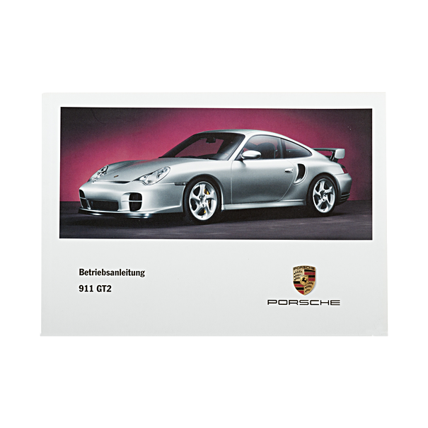 Porsche Instructieboekje voor 911 GT2 (Duits) – Modeljaar 2002