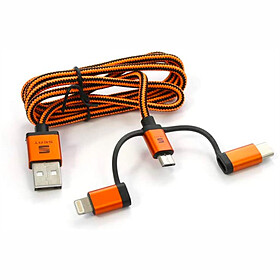 SEAT 3-in-1 oplaad-/data-kabel - USB A