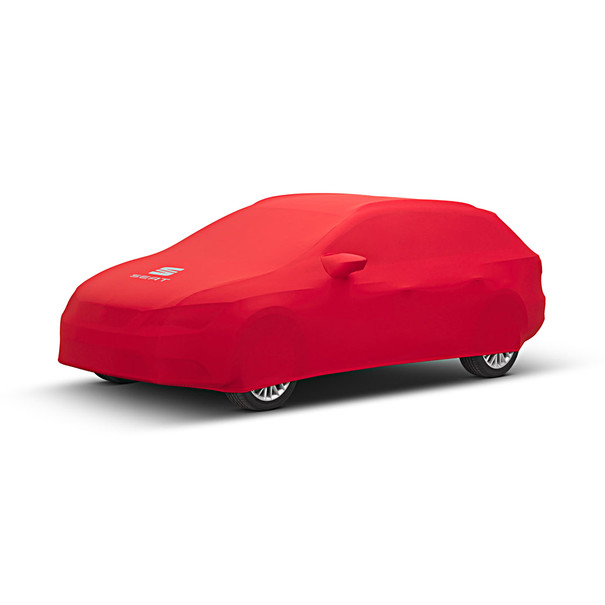 SEAT Autohoes rood met logo