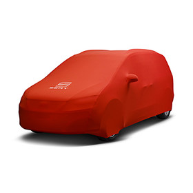 SEAT Autohoes rood met logo
