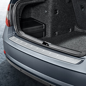 SKODA Achterbumper beschermstrip, zilver, Octavia III Combi