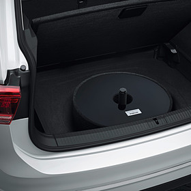 Volkswagen Soundsysteem 480 Watt, incl subwoofer in reservewielruimte