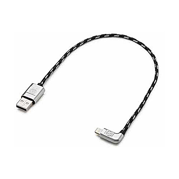 Volkswagen Adapterkabel – USB A naar Apple Lightning – 30 cm