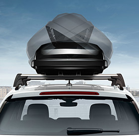 Volkswagen Bagagebox comfort, 340 liter, glanzend zwart