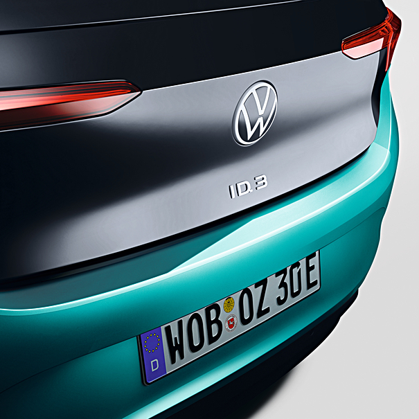 Volkswagen Achterbumper beschermfolie transparant