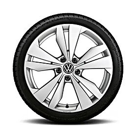 Volkswagen 19 inch winterset Loen zilver