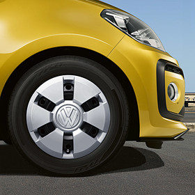 Volkswagen 14 inch wieldoppenset, up!