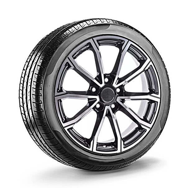 Volkswagen 16 inch all seasonset stijl 3 zwart gepolijst - Up