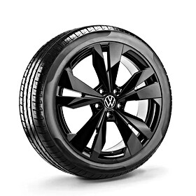 Volkswagen 19 inch lichtmetalen winterset Loen zwart, ID.Buzz