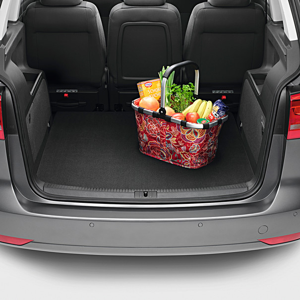 Volkswagen Dubbelzijdige kofferbakmat Touran, 5-zitter, met vaste bodem