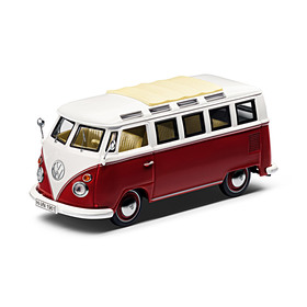 Volkswagen T1a Samba Bus, 1:43, Rot/Cream