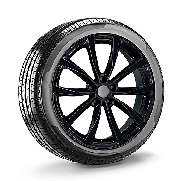 17 inch all-seasonset stijl 12, hoogglans zwart - Volkswagen Polo