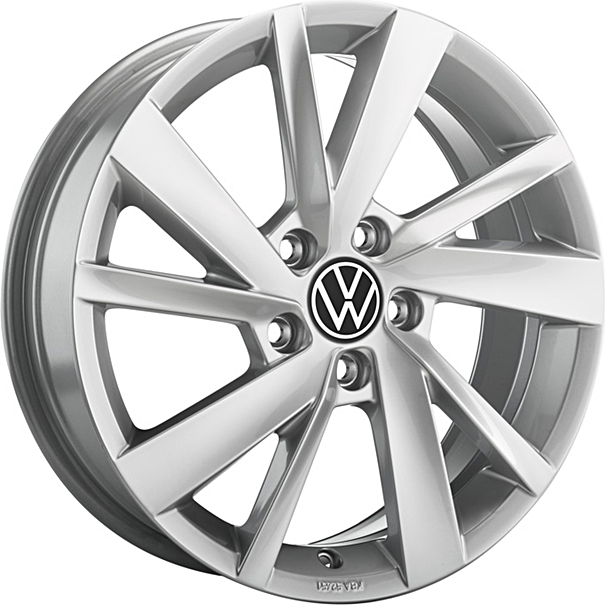 Volkswagen Lichtmetalen velg T-Cross Gavia, Briljant Zilver