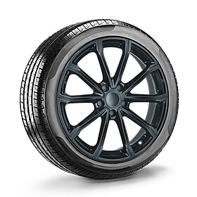 Volkswagen 16 inch all-seasonset stijl 3 hoogglans zwart, T-Roc
