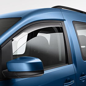 Volkswagen Windgeleiders Caddy, voorportieren