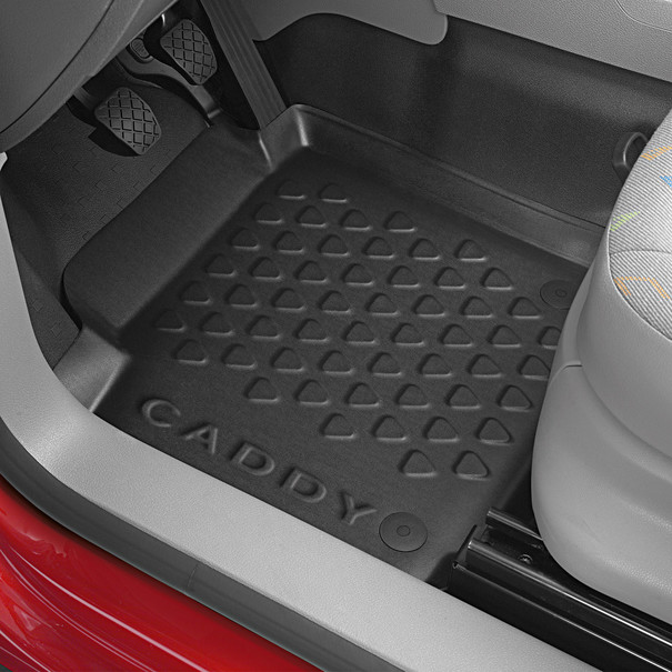 Volkswagen Rubberen mat Caddy, bestuurders zijde