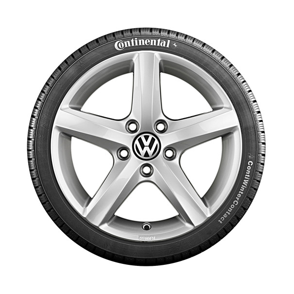 Volkswagen 16 inch lichtmetalen winterset Aspen, Passat
