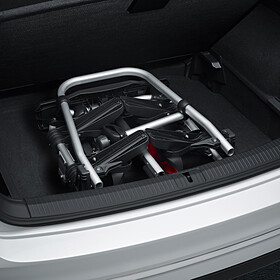 Volkswagen Fietsendrager Compact II (kantelbaar & inklapbaar) voor op trekhaak, 2 fietsen