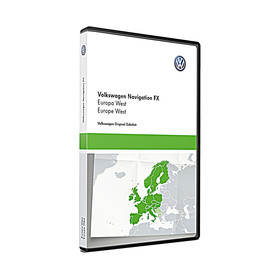Volkswagen Navigatie SD kaart FX-platform, West-Europa V10