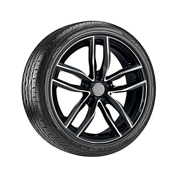 17 inch zomerset stijl 12, zwart gepolijst - Volkswagen Passat