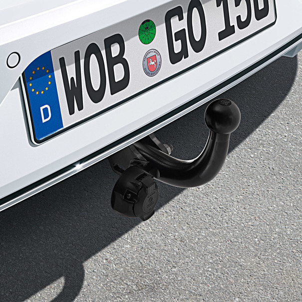 Volkswagen Vaste trekhaak Golf (7), inclusief 13-polige kabelset