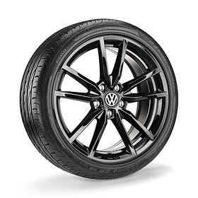 Volkswagen 18 inch lichtmetalen zomerset, Pretoria zwart