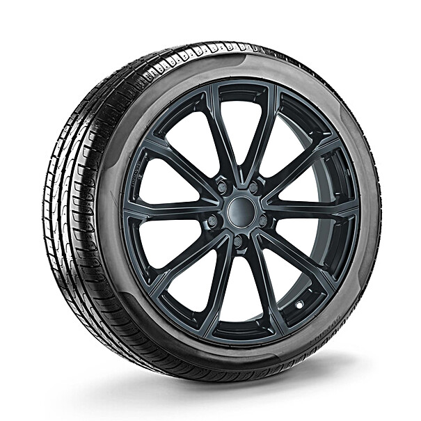 17 inch all-seasonset stijl 3, hoogglans zwart - Volkswagen Golf