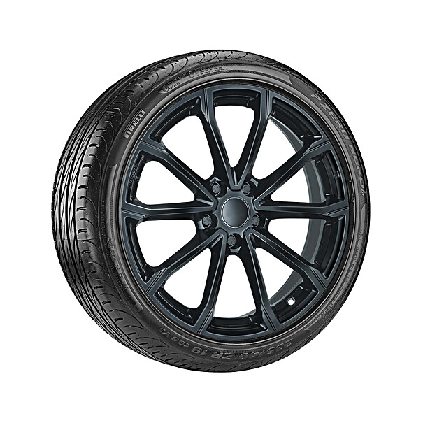Volkswagen 16inch zomerset stijl 3 hoogglans zwart