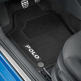Volkswagen Optimat mattenset Polo, met opschrift, voor + achter