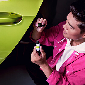 Lakstift, Pure White Unilak (LC9A) - Volkswagen webshop
