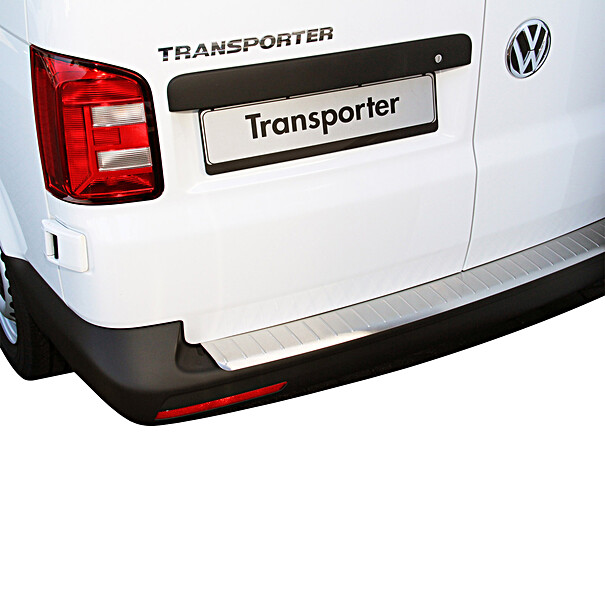 Volkswagen Achterbumper beschermlijst RVS, Transporter met achterdeuren